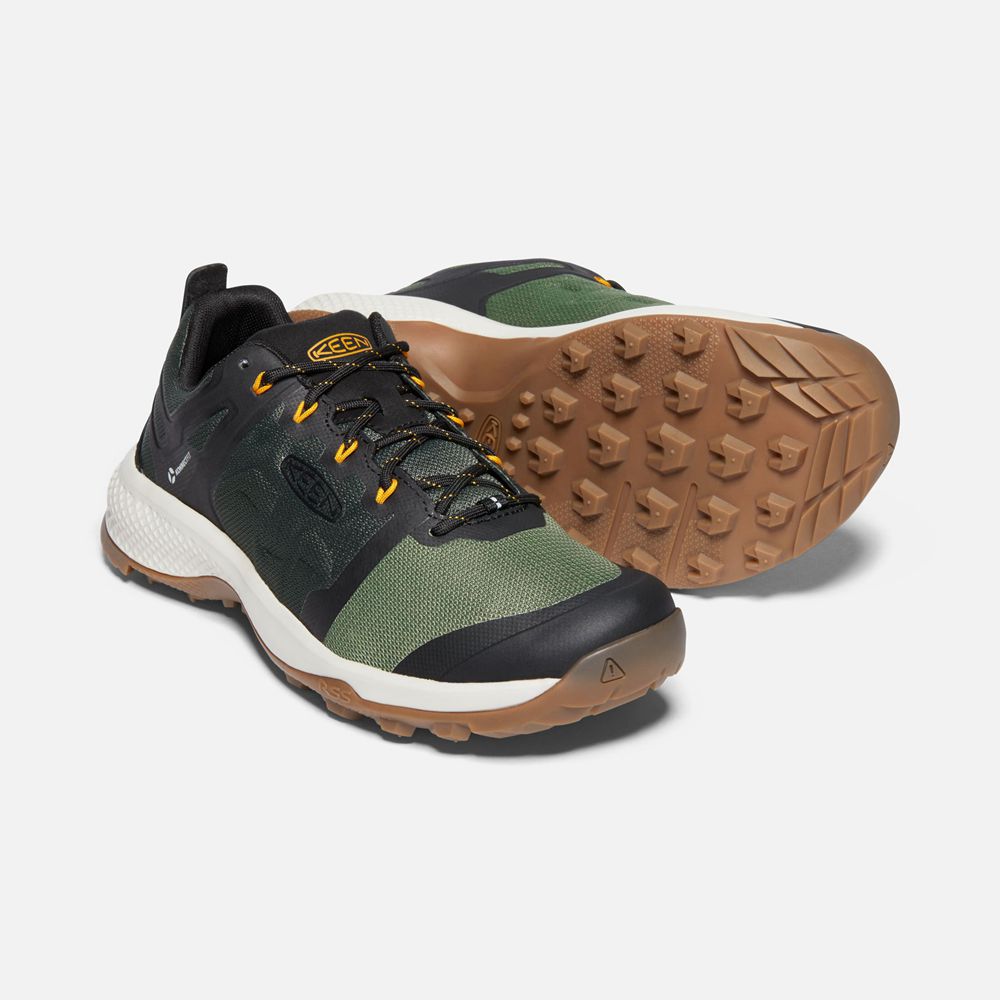 Chaussure de Randonnée Keen Homme Vert Olive | Explore Vent | GLYUW-2590